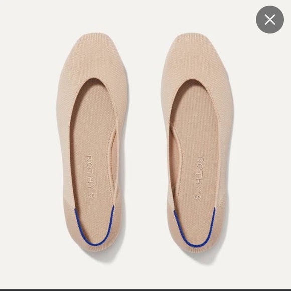 Rothy's Shoes - Rothy’s square flat in ecru